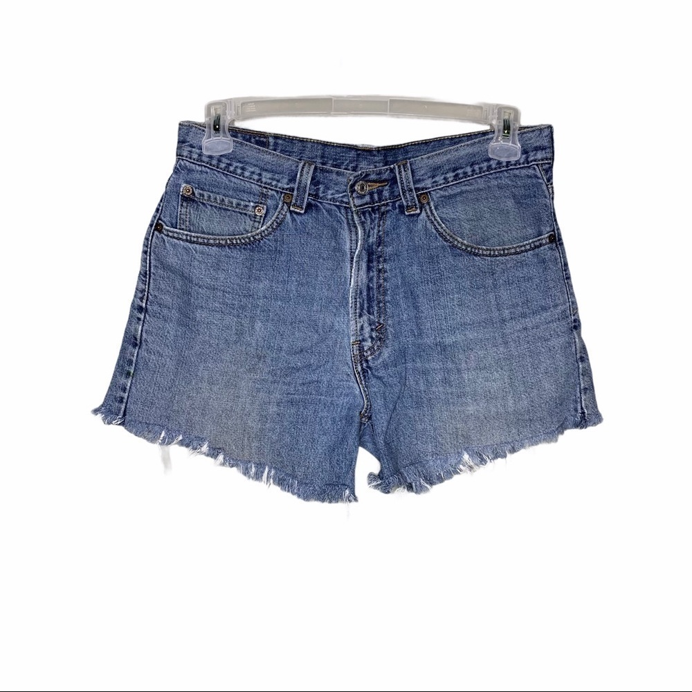 Levi’s 550 Cutoff Denim Shorts